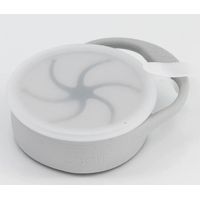 Maccie Collapsible Snack Cup+Lid  - Sage Grey 